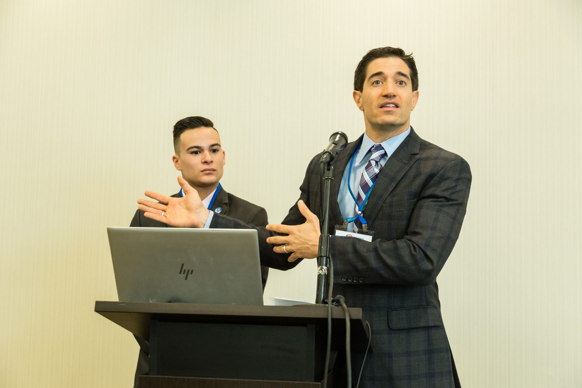 Carlo Capua and Jason Tatman Welcome Attendees to the NextGen Track